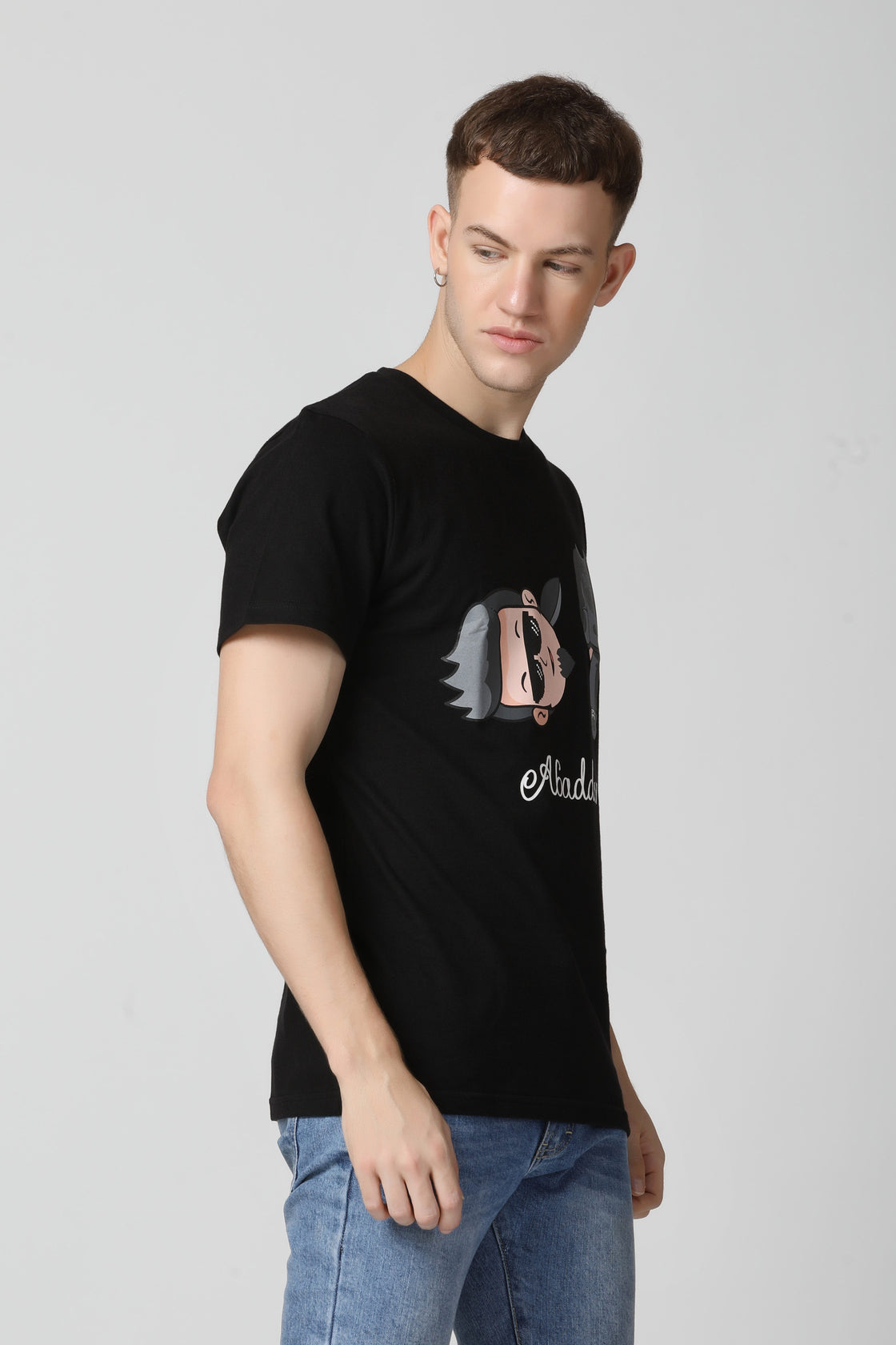 Cartoon Non-Pvc Print T-shirt