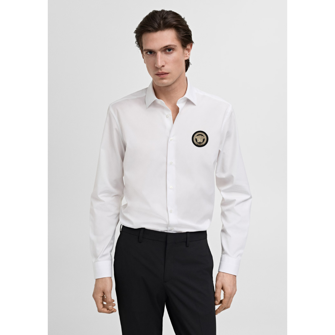 ABD Poplin Off White VRSACE SHIRT