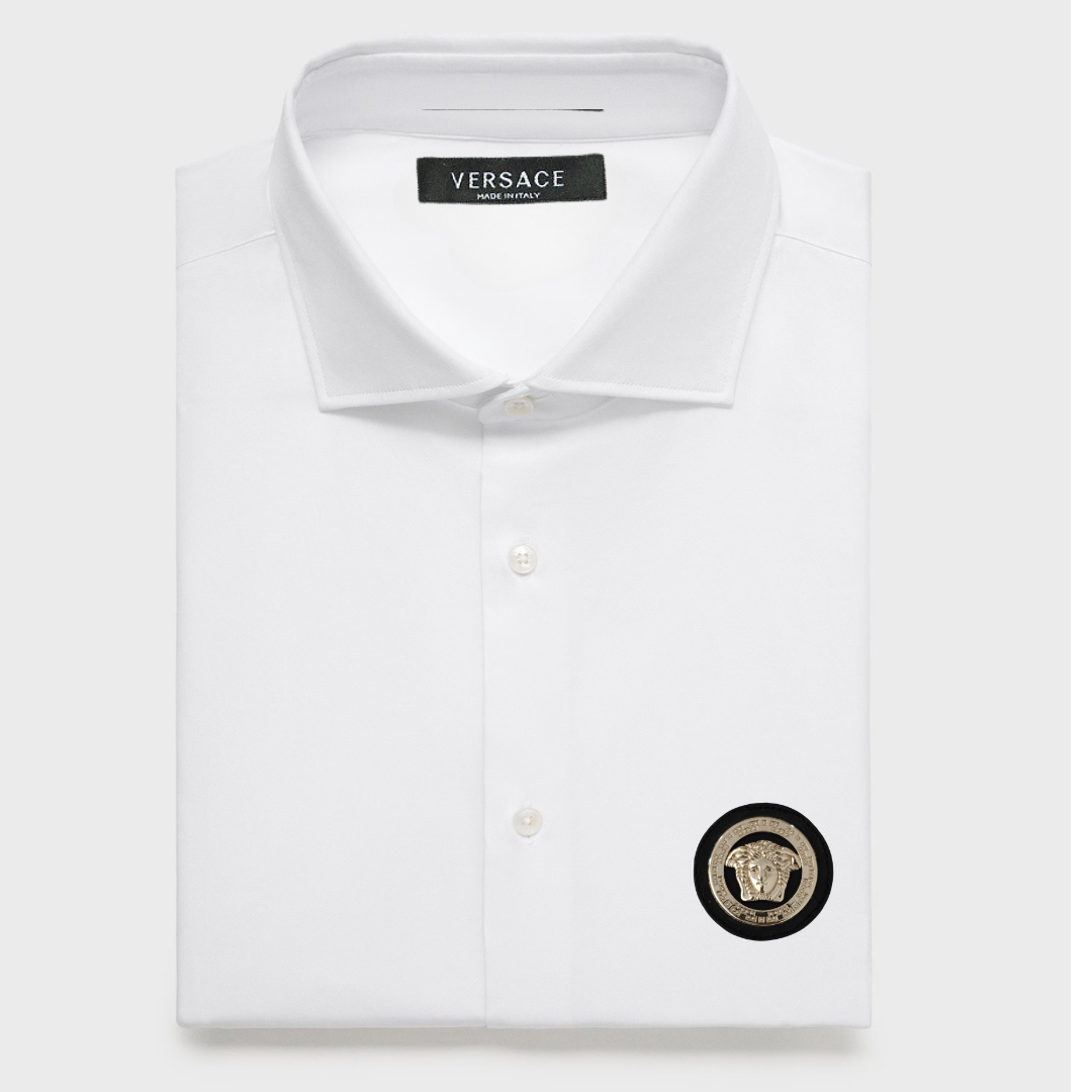 ABD Poplin Off White VRSACE SHIRT
