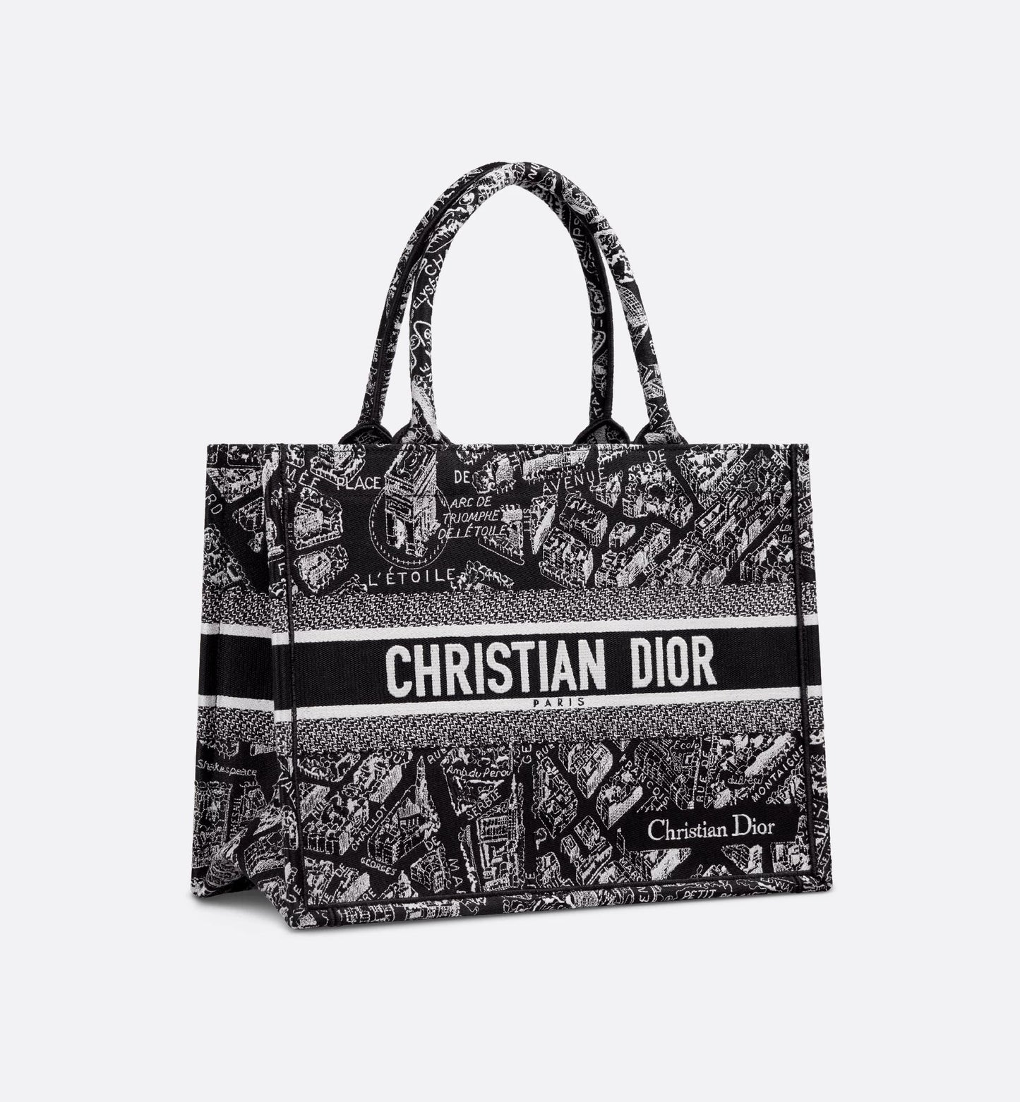 Large Lady Bag DIOR Bag (Black & White)