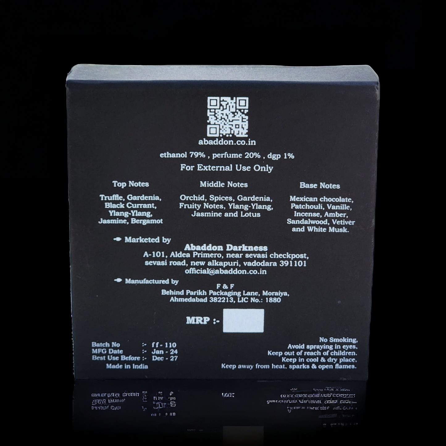 LAVISH ORCHID BLACK