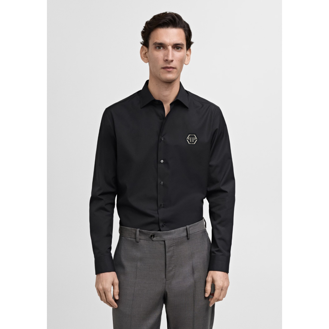 ABD Poplin Black PP Shirt