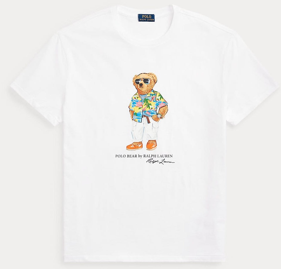 ABD Teddy Tshirt White (printed)
