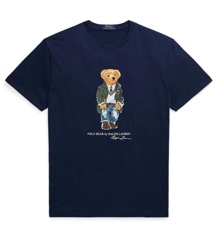 ABD Teddy Tshirt Navy (Green coat)