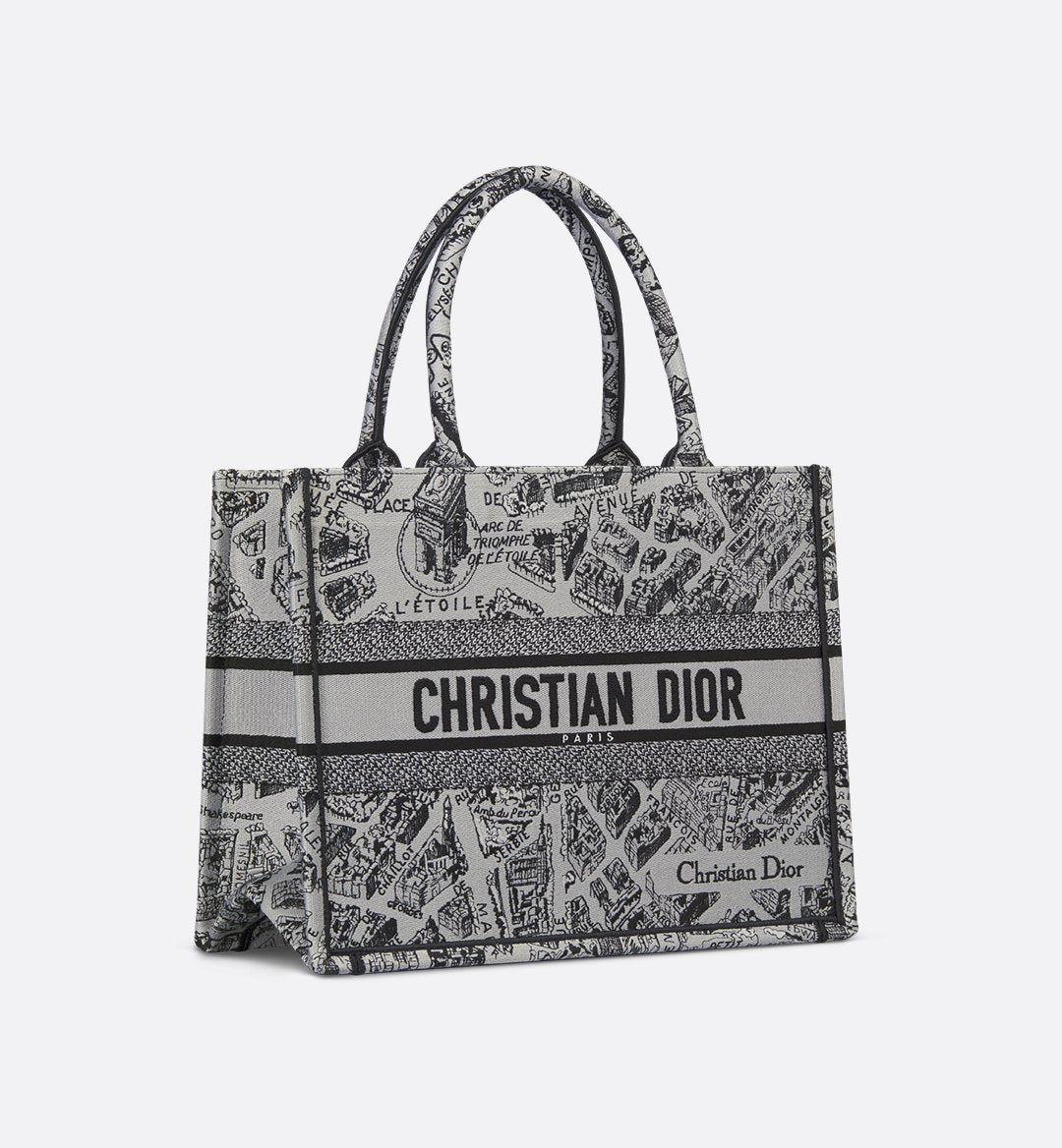 Large Lady Bag DIOR Bag (White & Black)
