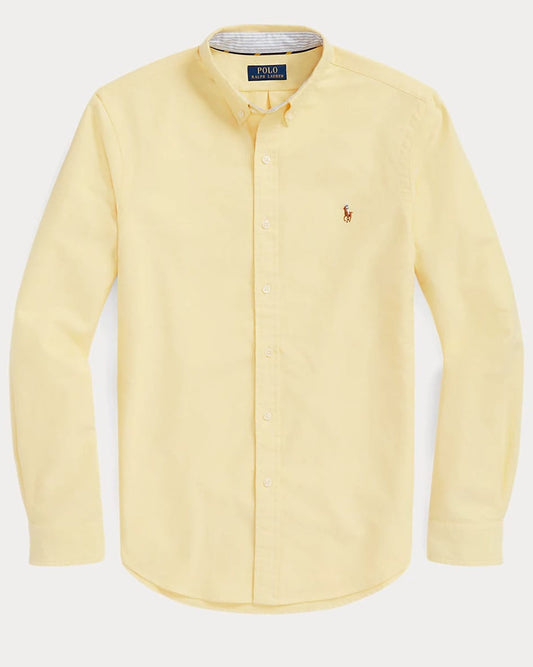 Yellow Oxford Shirt (Multi Logo)