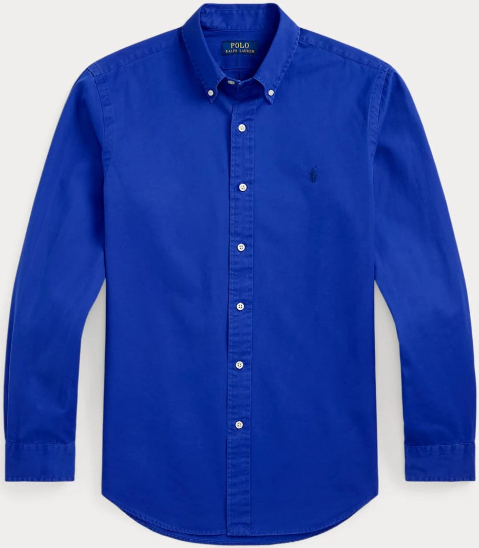 ABD Poplin Royale Blue Shirt