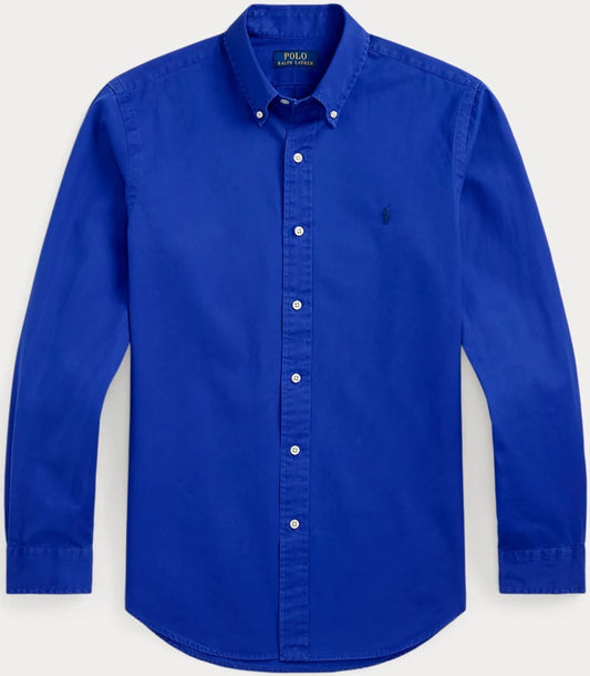 ABD Poplin Royale Blue Shirt