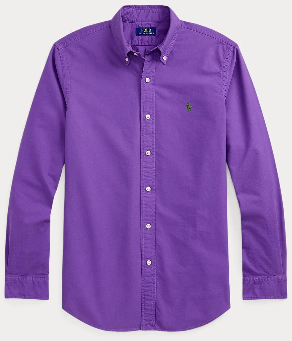 ABD Poplin Purple Shirt
