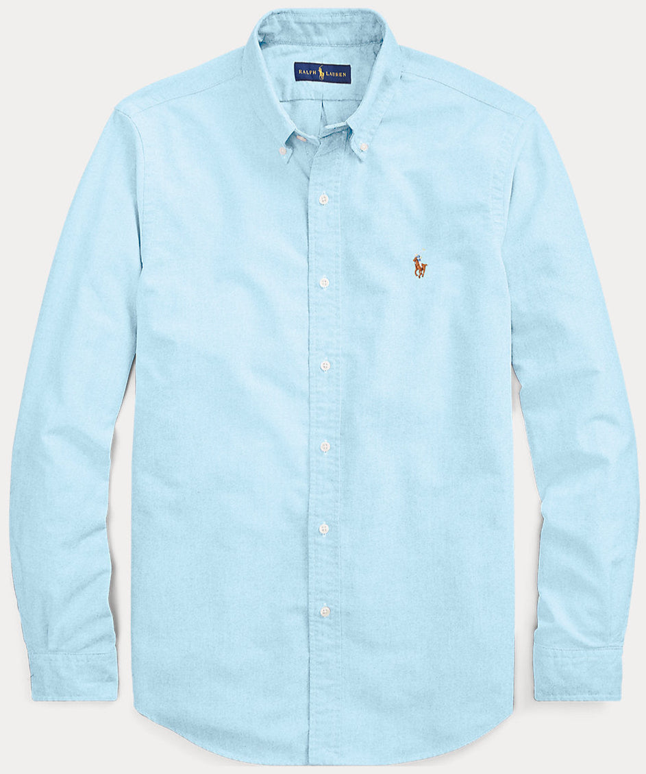 AQUA BLUE Oxford Multi Logo
