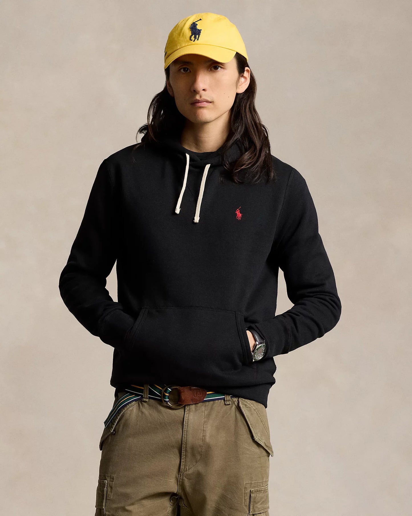RL Fleece Hoodie (Black)