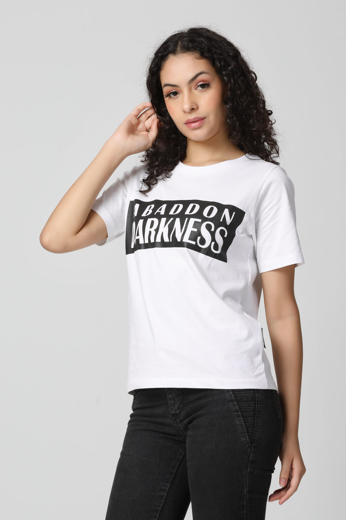 Abaddon Non-Pvc Crop box Tshirt