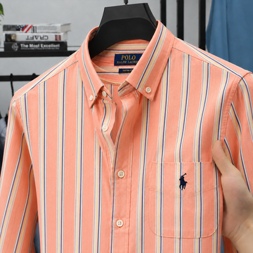 RL Shirt (Orange Stripes)