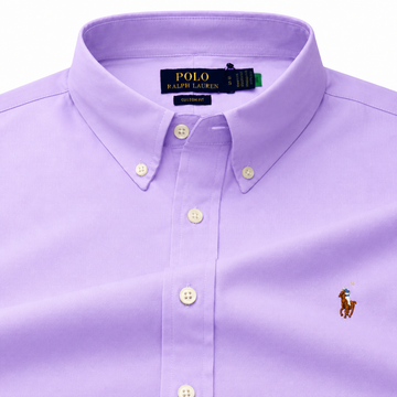 Lavendar Shirt Multi Logo
