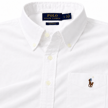 RL Shirt white (With Pocket)