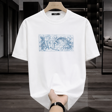 Versace White Tshirt (Embroidery)