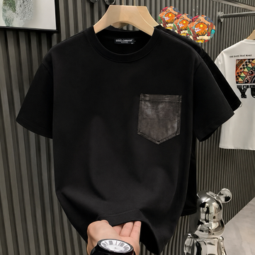 DG Leather Pocket Black