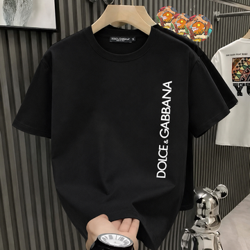 D&G Black Tshirt (Vertical)