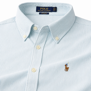 Green Stripes oxford shirt (Pencil)