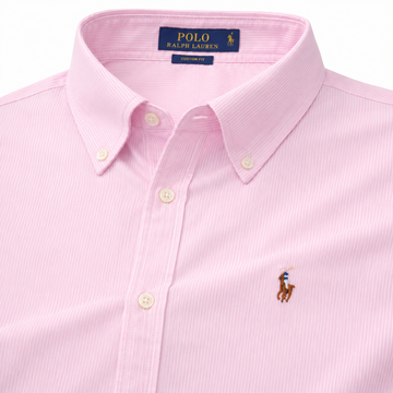 Pink Stripes oxford shirt (Pencil)