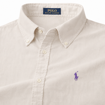 ABD Poplin Cream Shirt