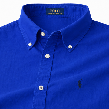 ABD Poplin Royale Blue Shirt