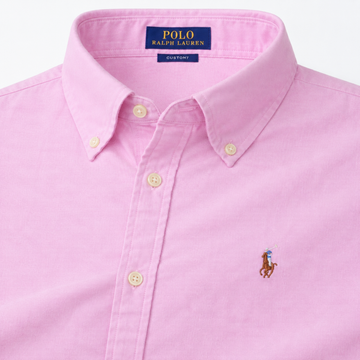 Pink Oxford Multi Logo