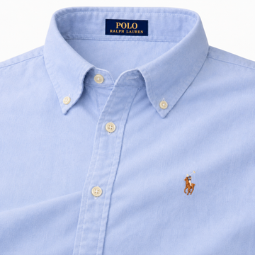 Sky Blue Shirt Multi Logo