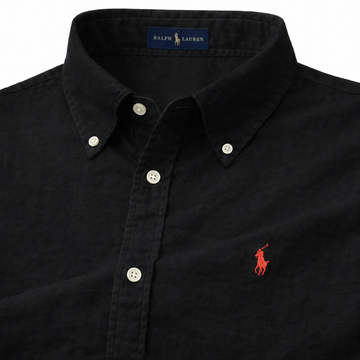 ABD Poplin Black Shirt