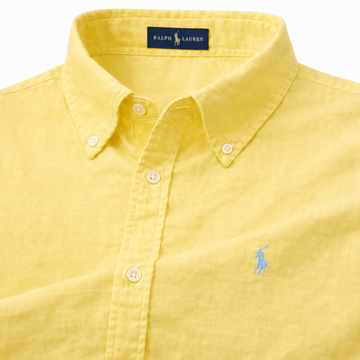 ABD Lemon Yellow LINEN Shirt