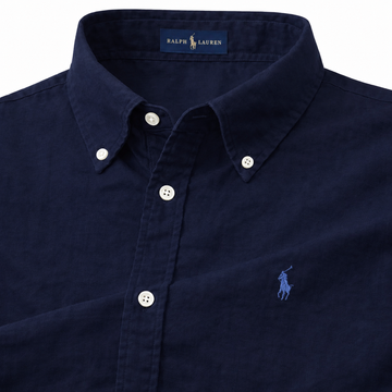 Navy Oxford Multi Logo