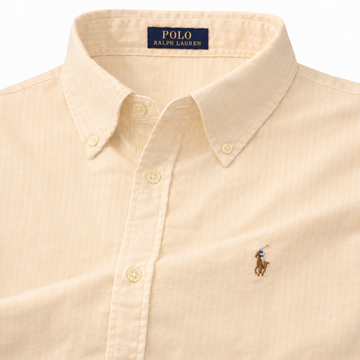 Yellow Stripes oxford shirt