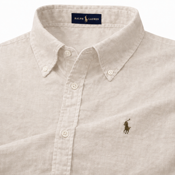ABD Cream LINEN Shirt