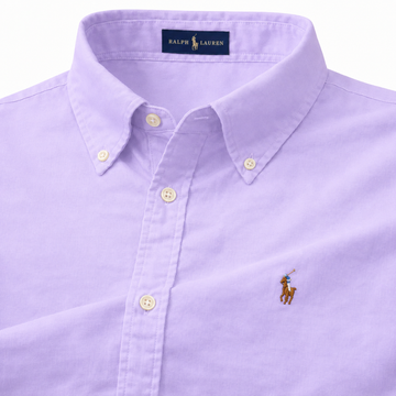 Lavendar Shirt Multi Logo
