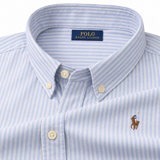 Blue Stripes oxford shirt