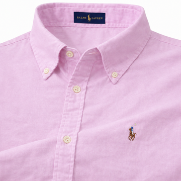 Pink Oxford Multi Logo
