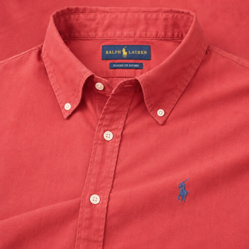 Oxford Rustic Red Shirt