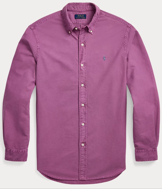 Tea Rose Oxford Shirt (Multi Logo)