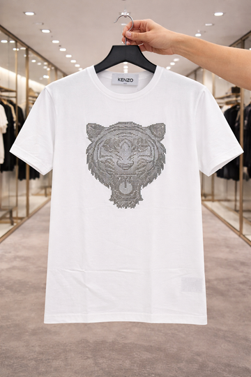 Kenzo diamond Tshirt White (Supima Cotton)