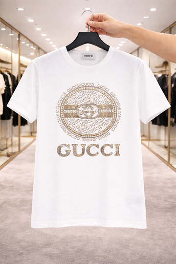 Gucci diamond Tshirt White (Supima Cotton)
