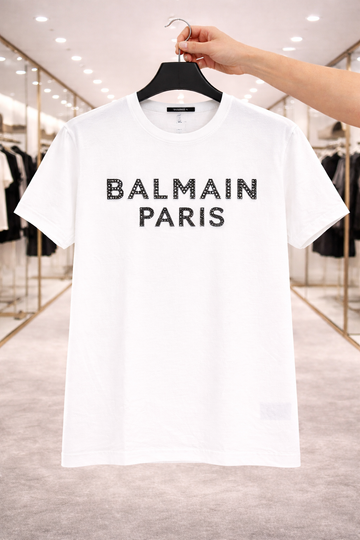 Balmain Tshirt White (Supima Cotton)