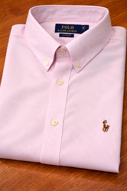 Pink Stripes oxford shirt (Pencil)