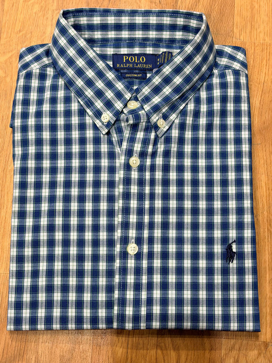 Blue Checks oxford shirt