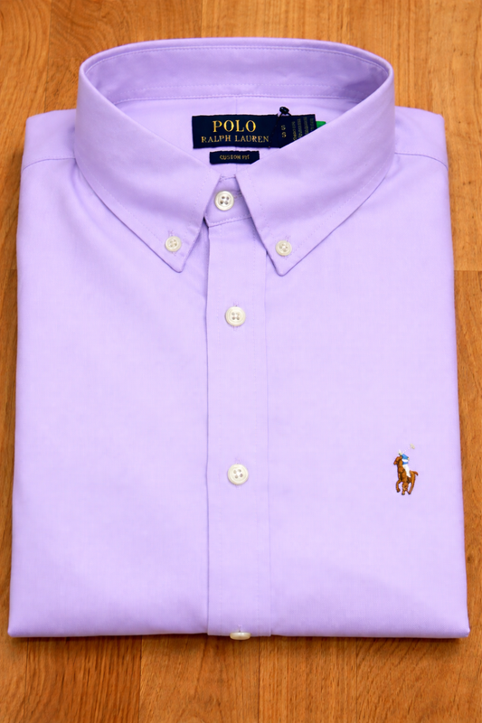 Lavendar Shirt Multi Logo