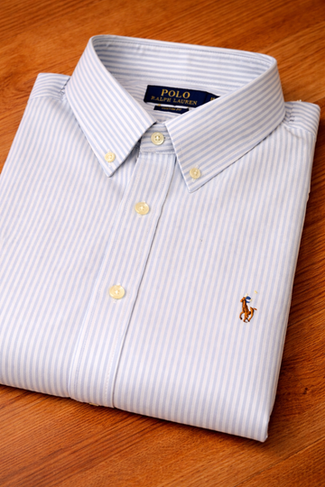 Blue Stripes oxford shirt