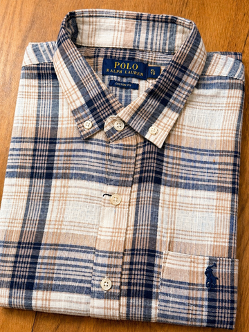 RL Shirt (Brown Checks)