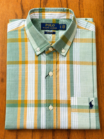 RL Shirt (Green Checks)