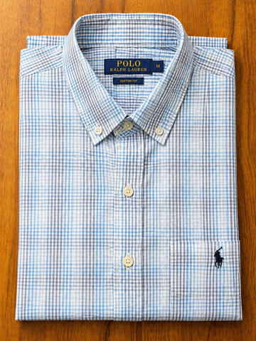RL Shirt (Blue Checks)