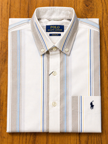 RL Shirt Stripes pocket