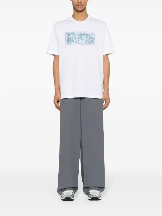 Versace White Tshirt (Embroidery)